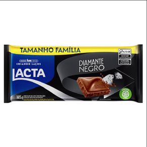 Chocolate em Barra Lacta Diamante Negro 145g